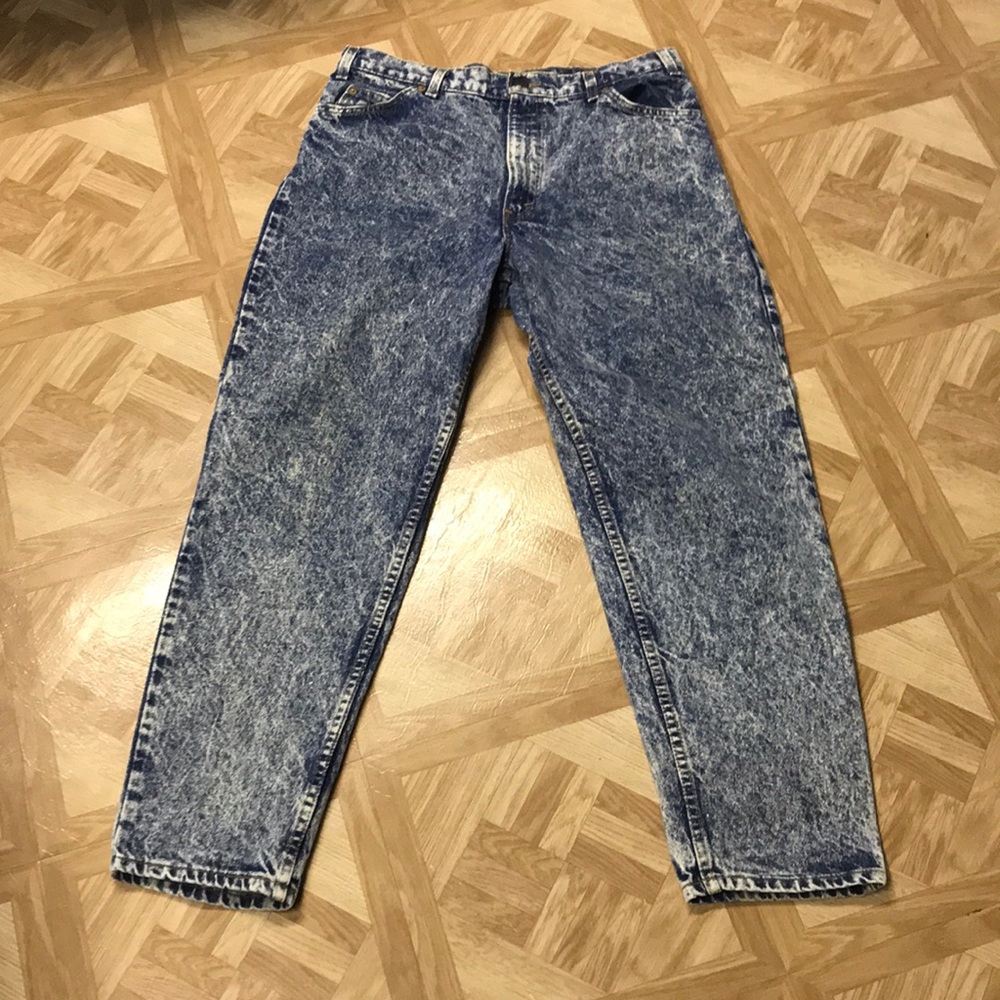 Vintage Levi’s 550 Acid Wash Jeans 36 x 30